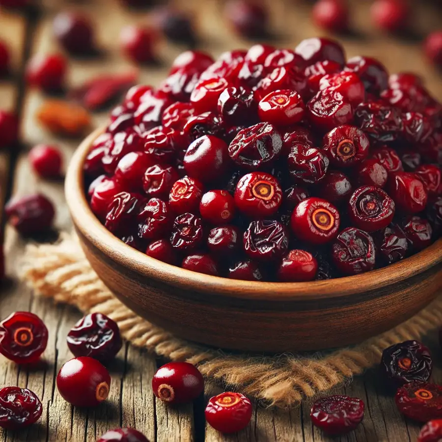 Αποξηραμένο cranberry χωρίς ζάχαρη