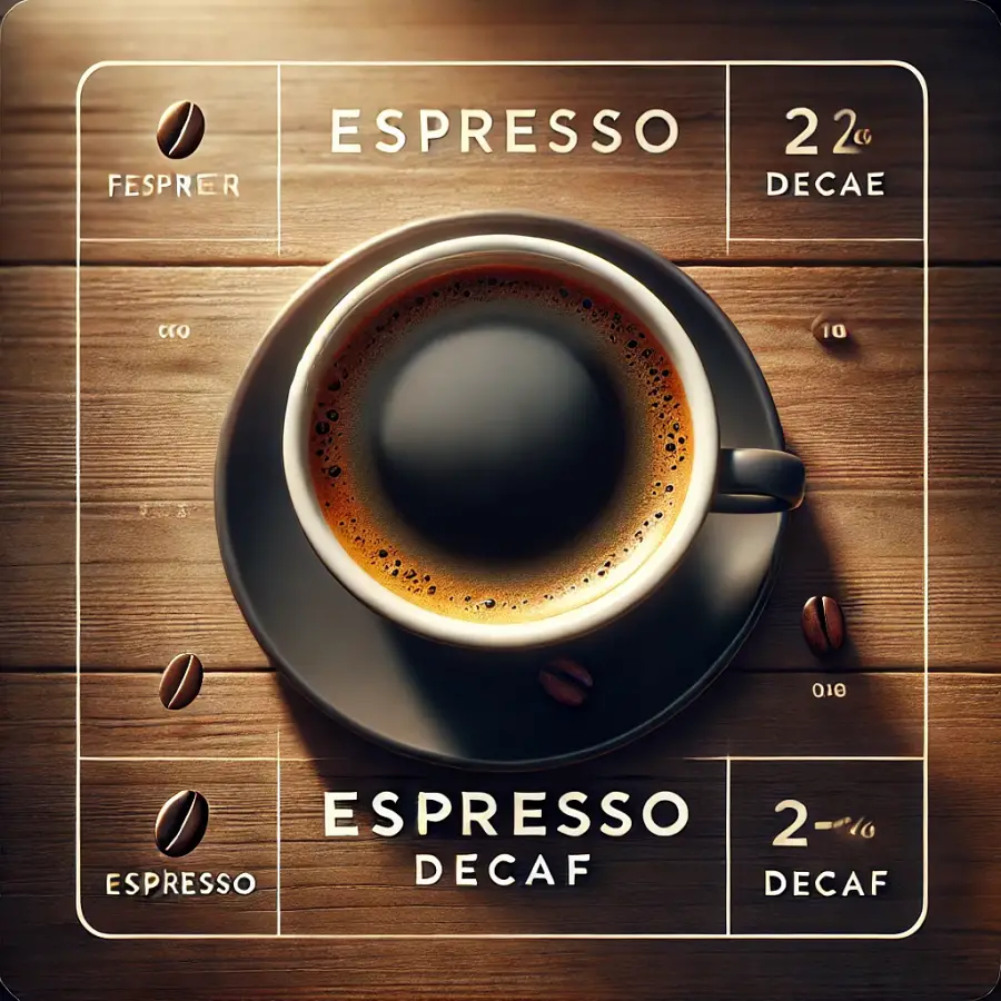 Αρωματικός καφές φίλτρου Espresso Decaf